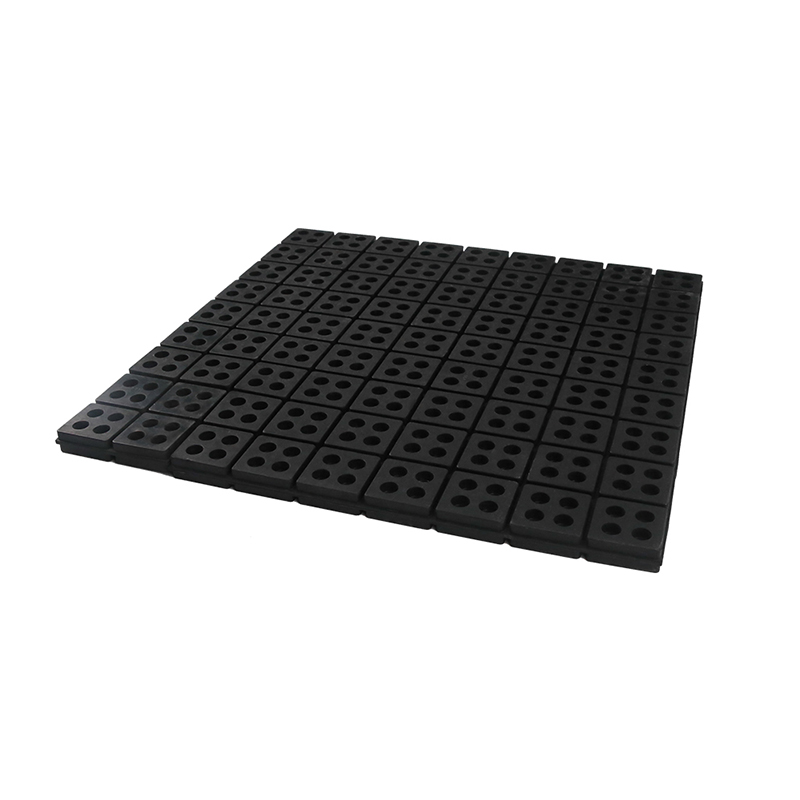 WAFFLE SQUARE RUBBER PADS
