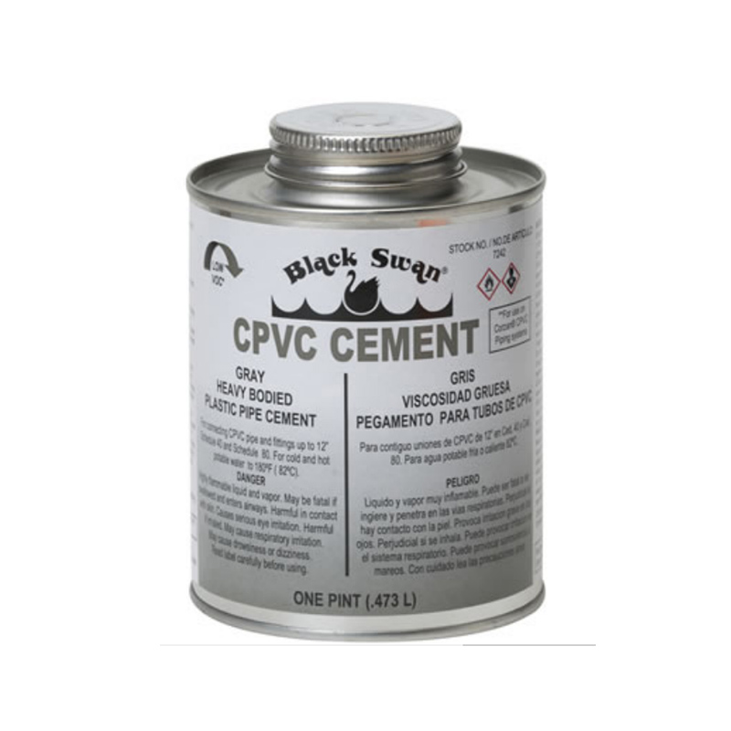 CPVC CEMENT - GRAY, HEAVY BODIED