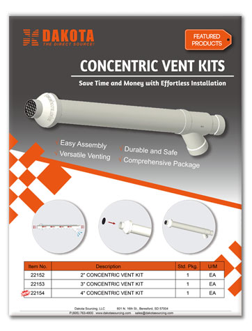 CONCENTRIC VENT KITS