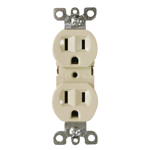 STANDARD DUPLEX RECEPTACLES