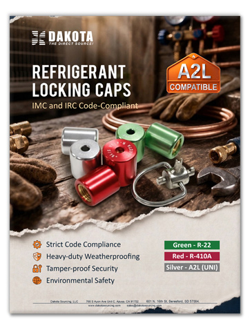 REFRIGERANT LOCKING CAP