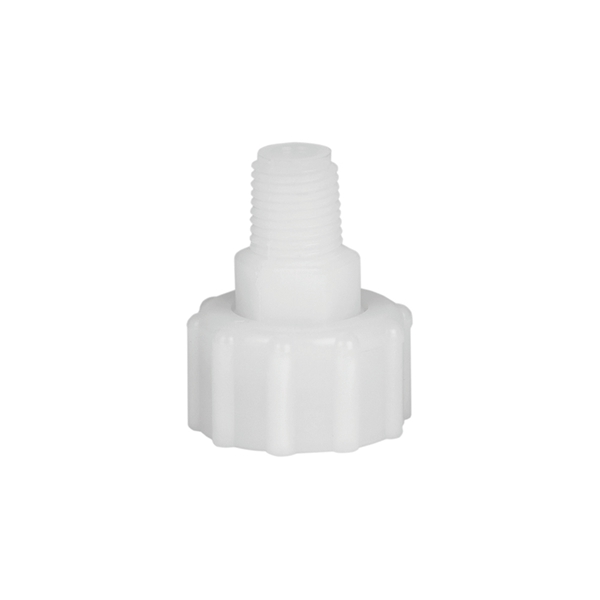 NYLON SWIVEL ADAPTER: FEMALE PIPE THREAD X BARB