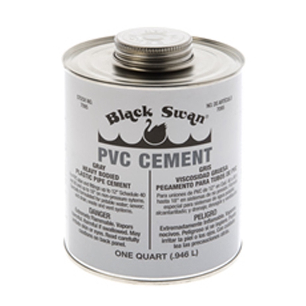 PVC CEMENT - GRAY, HEAVY BODIED