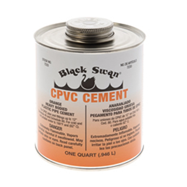 CPVC CEMENT - ORANGE, MEDIUM BODIED