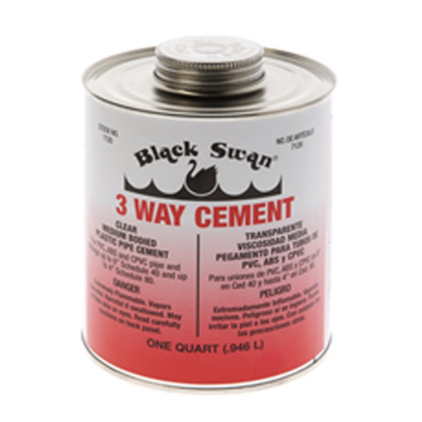 3 WAY CEMENT - CLEAR, MEDIUM BODIED