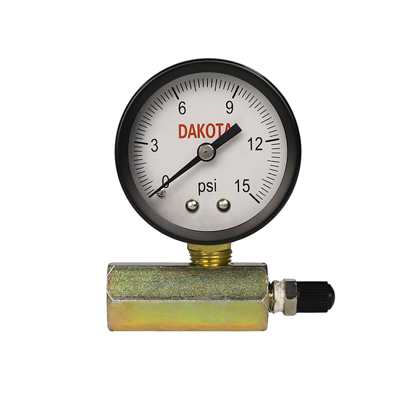 GAS LINE TEST GAUGE HEX BODY