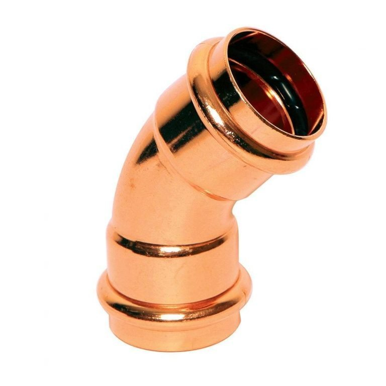 PRESS COPPER 45° ELBOW